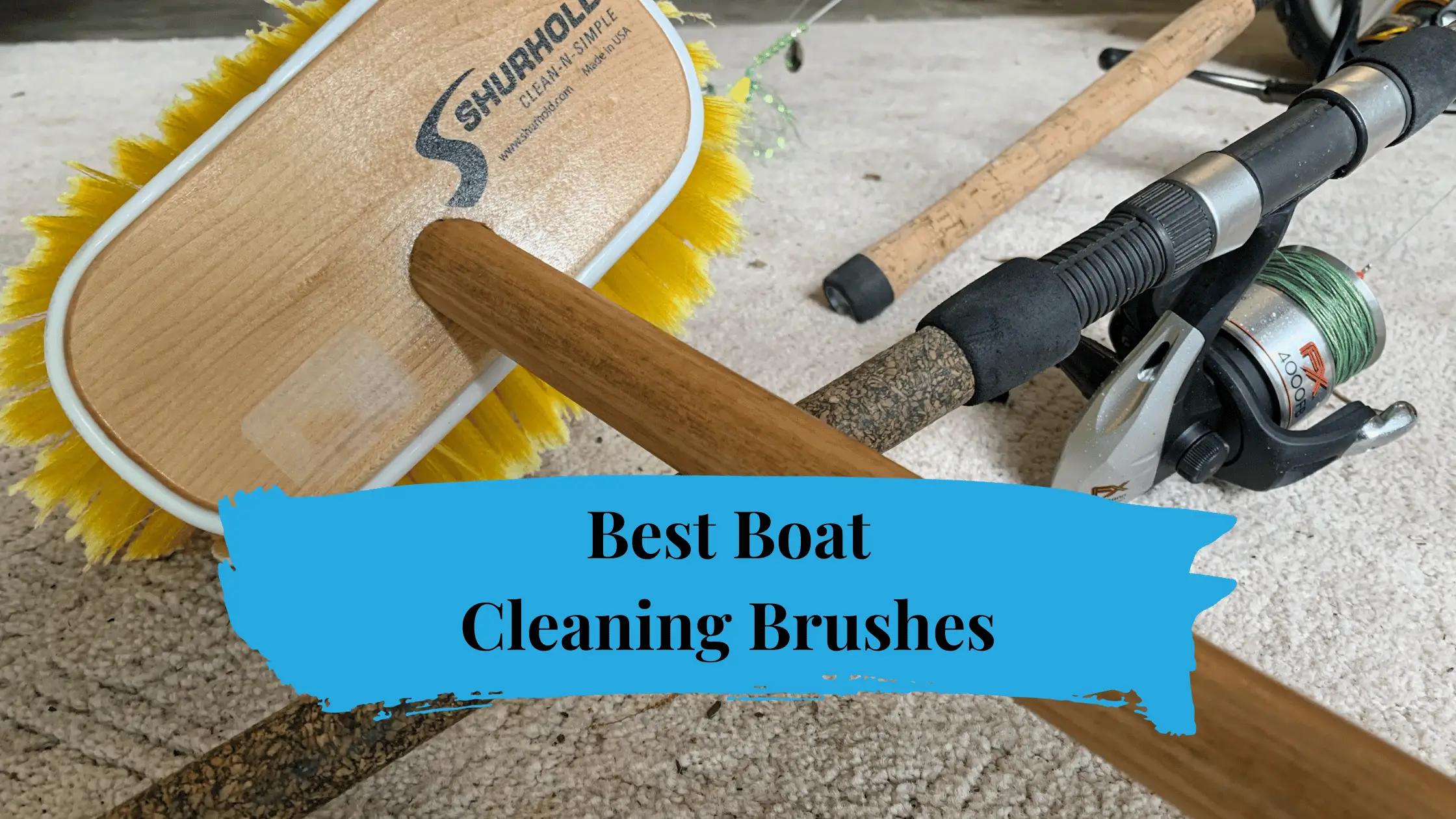 Stiff Hand Scrub Brushes for Cleaning Heavy Duty Utility Outdoor Scrub Brush with Long Handle All Purpose Boat & Car Cleaning Brush and Bathroom