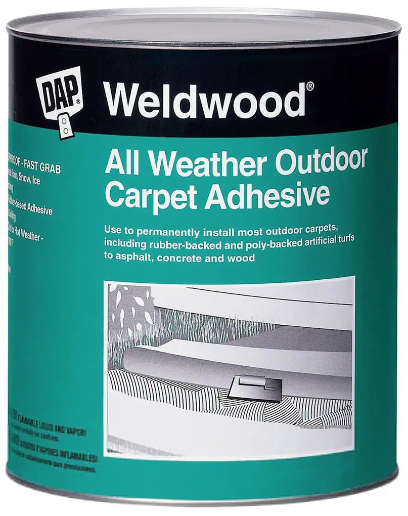 Dap 00442 Weldwood All-Weather Outdoor Carpet Adhesive